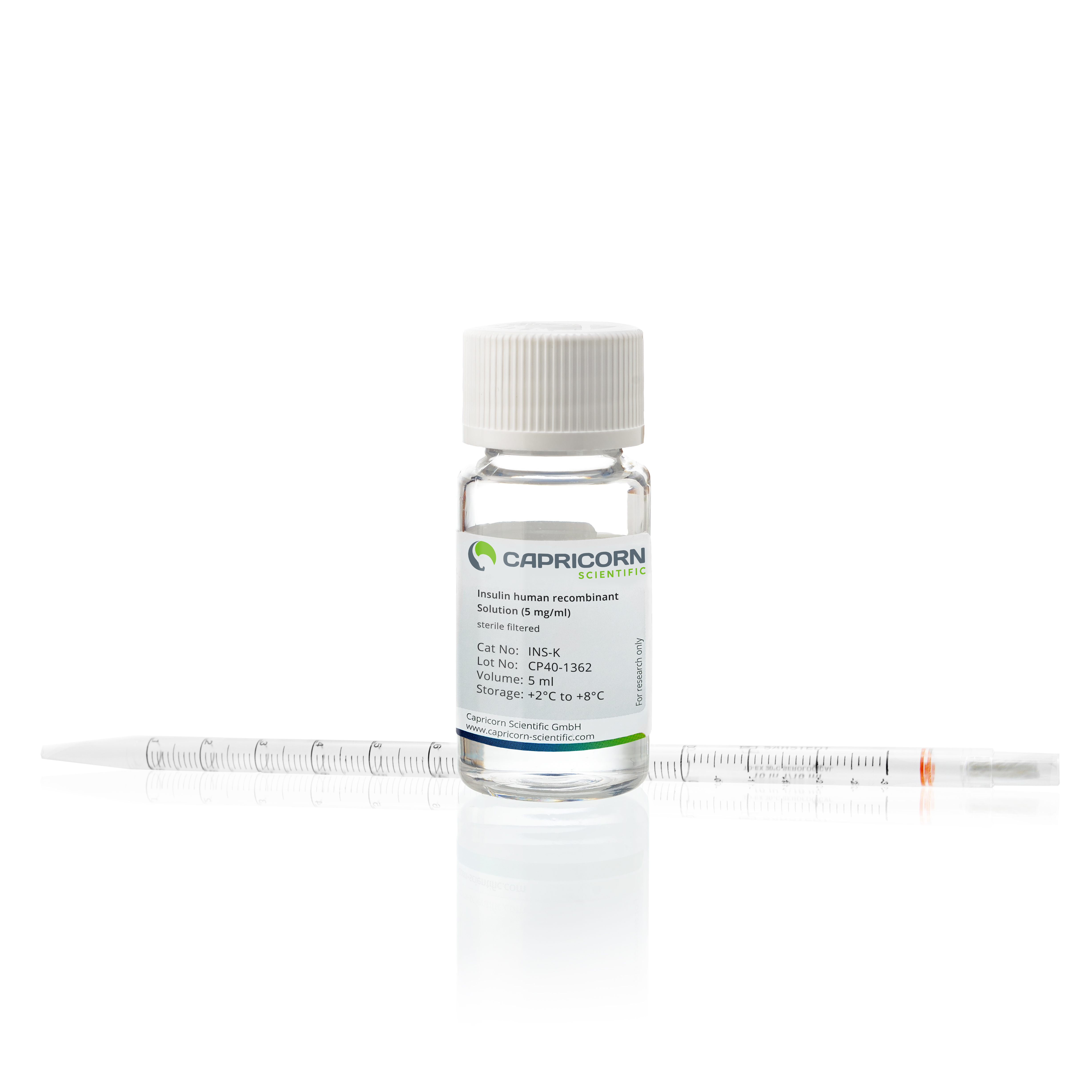 Insulin, Human Recombinant, Solution (5 mg/ml)